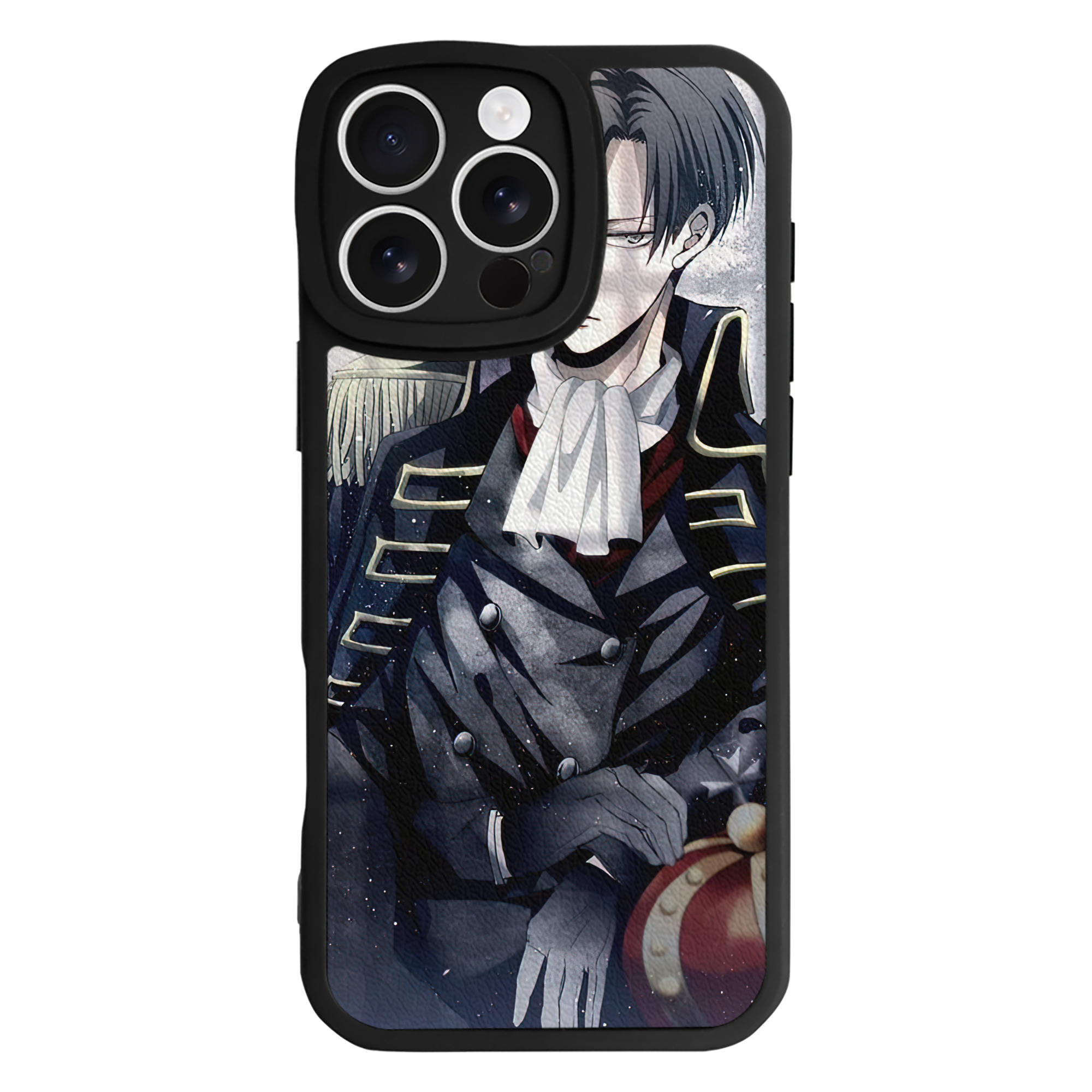 （画像用） 進撃の巨人 Attack on Titan 【iPhone 16シリーズ対応】シリコンスマホケース（レザー調） 材質：シリコン